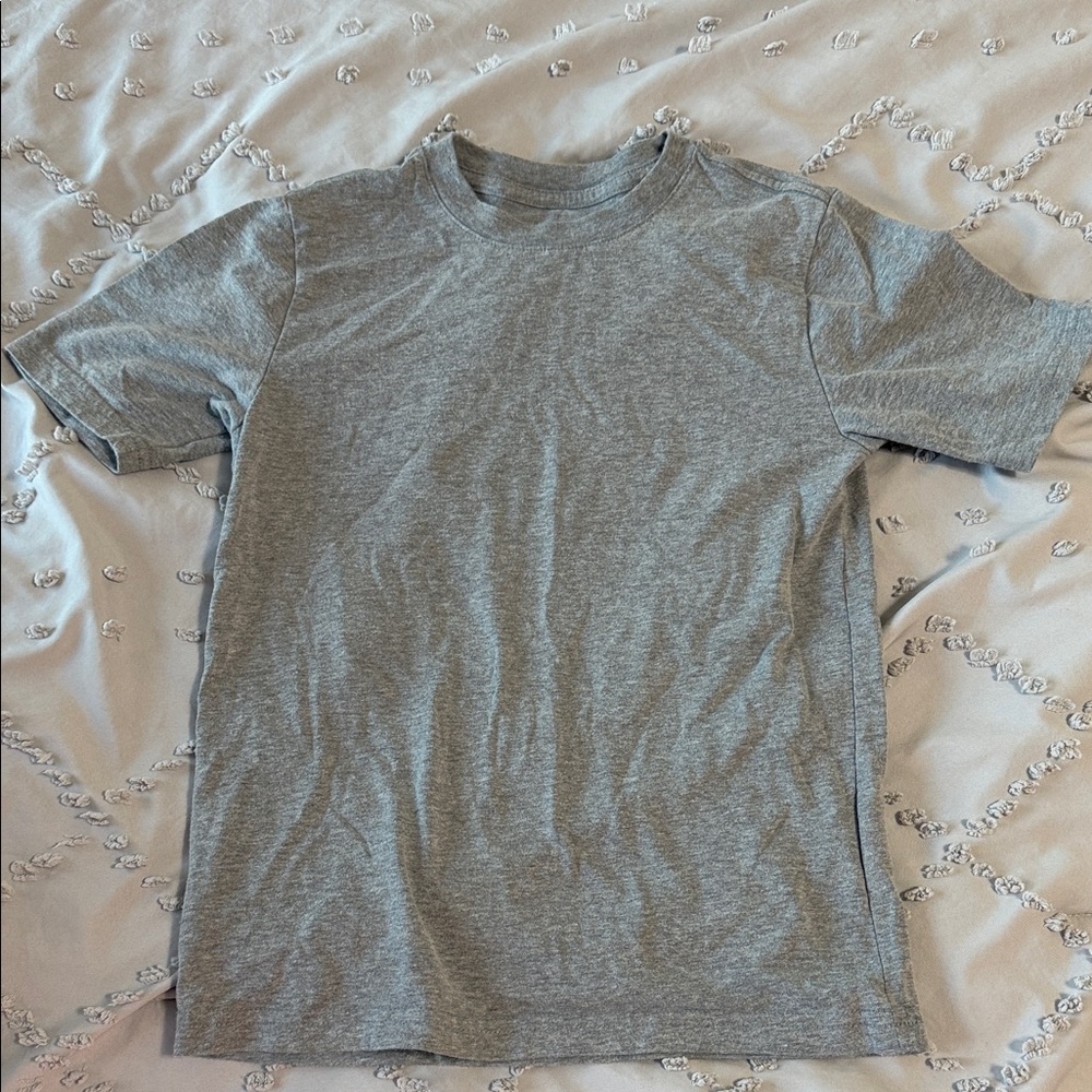 Wonder Nation Gray Kids' Short Sleeve Tee